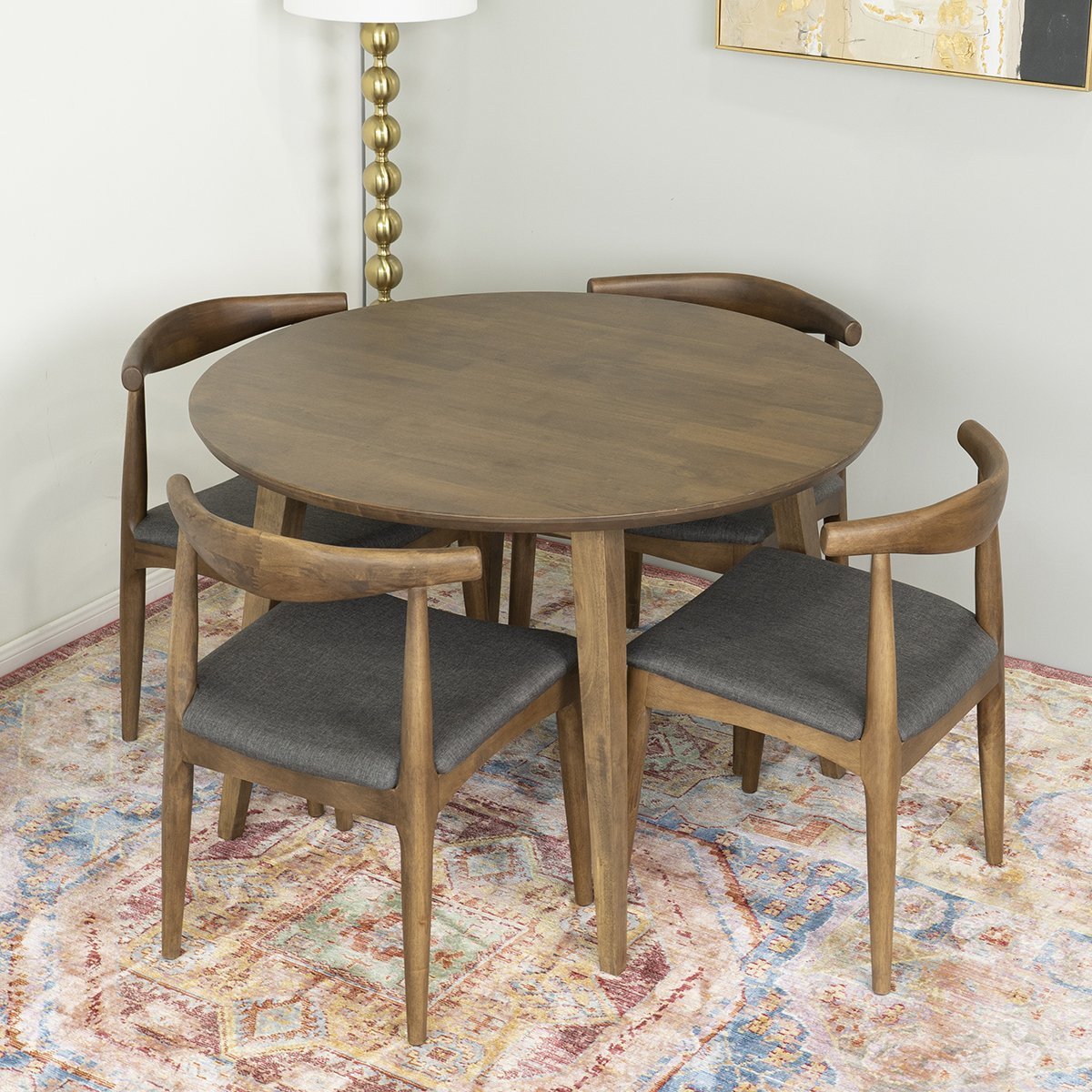 Norse circular dining set