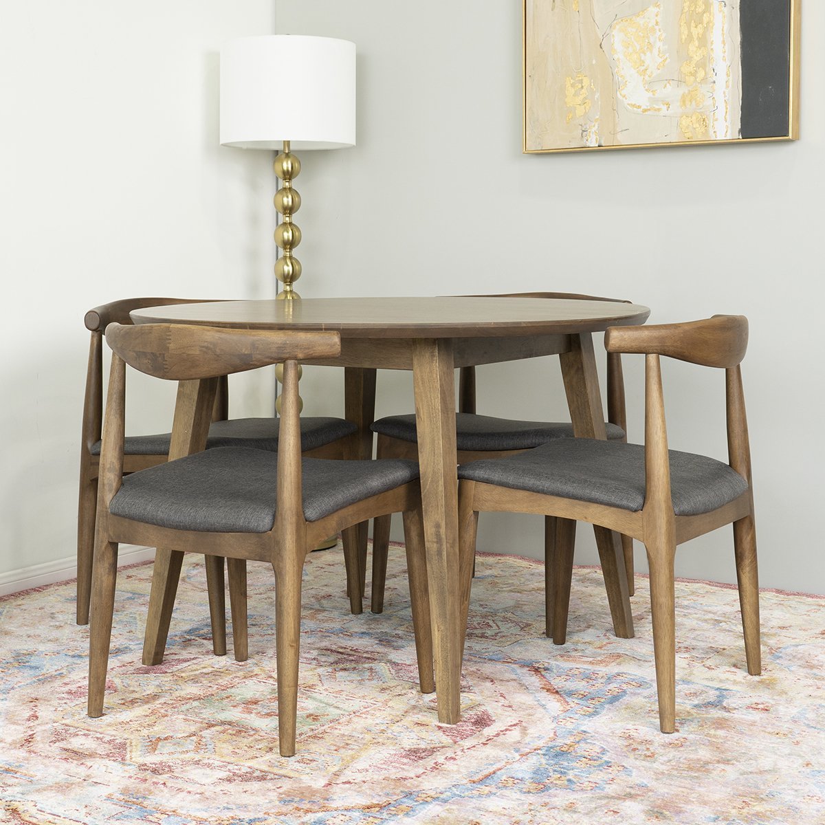 Norse circular dining set