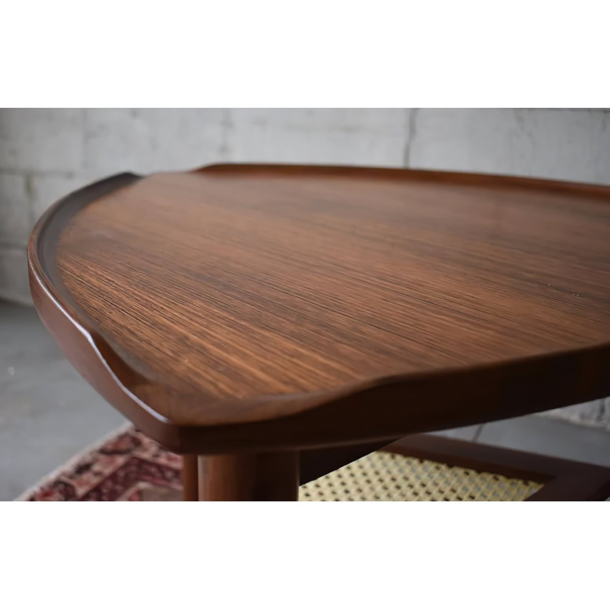Petal Side Table in Teak
