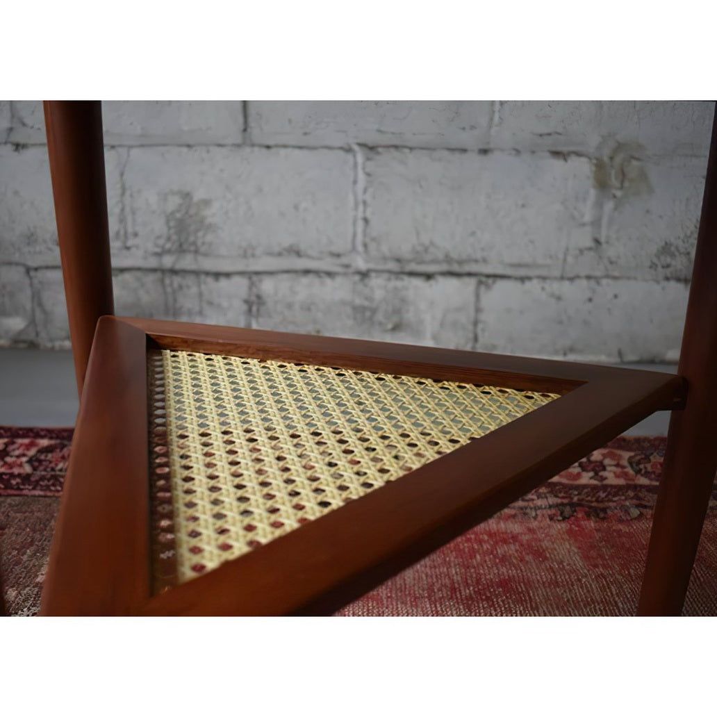 Petal Side Table in Teak