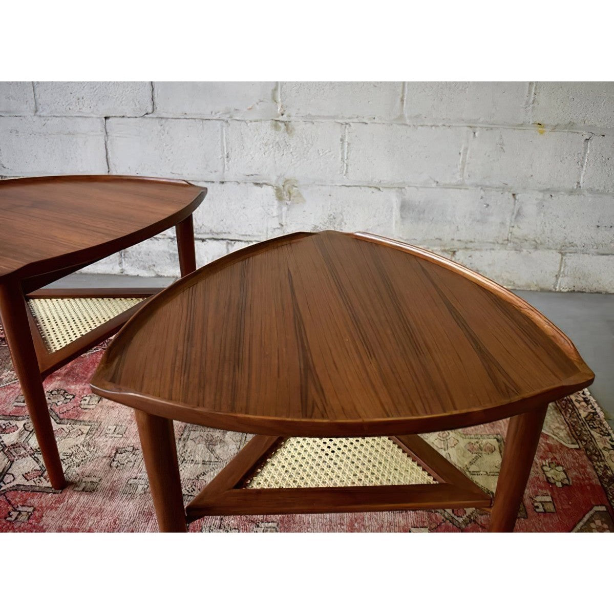 Petal Side Table in Teak