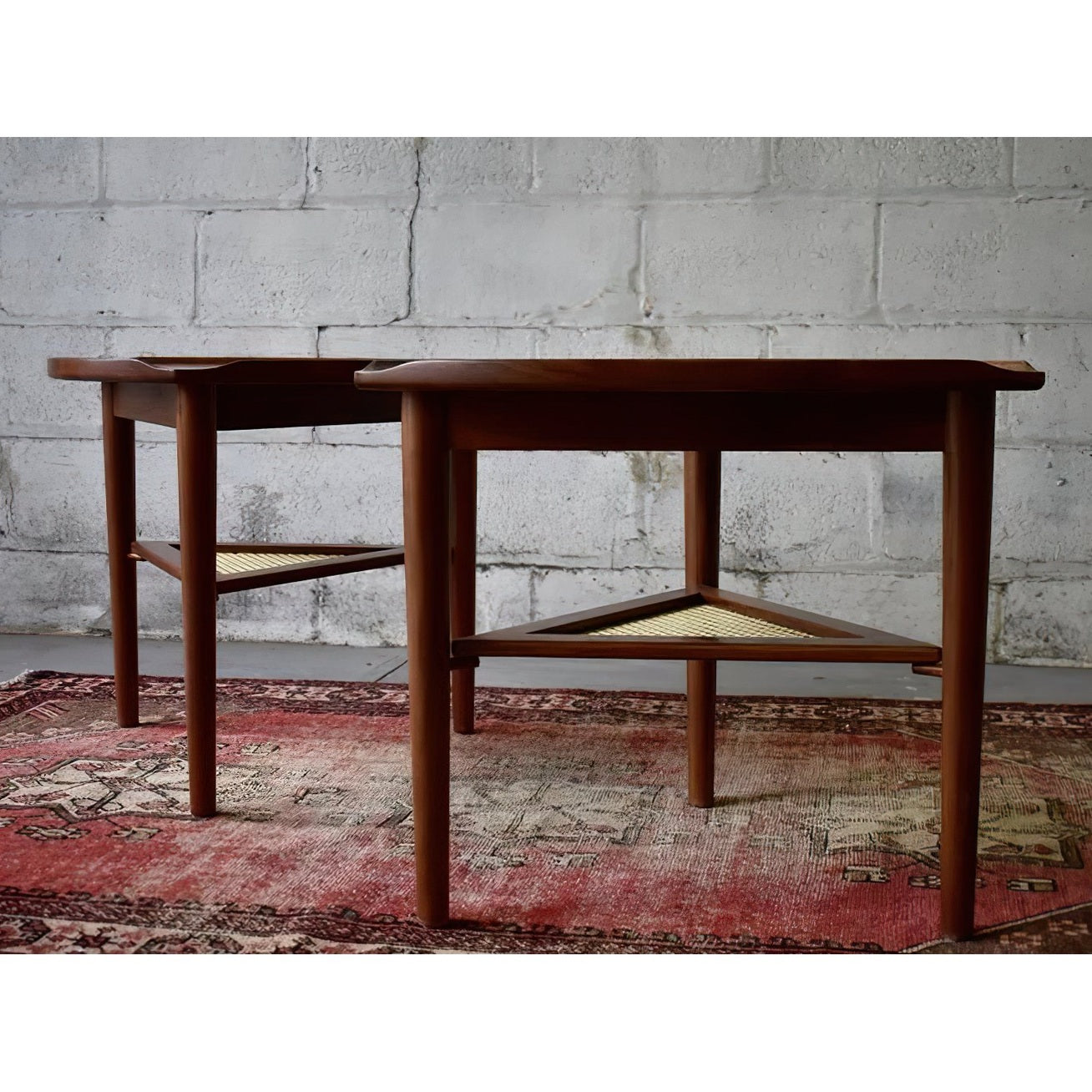 Petal Side Table in Teak