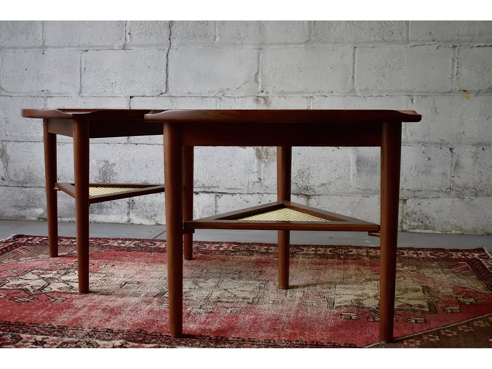 Petal Side Table in Teak