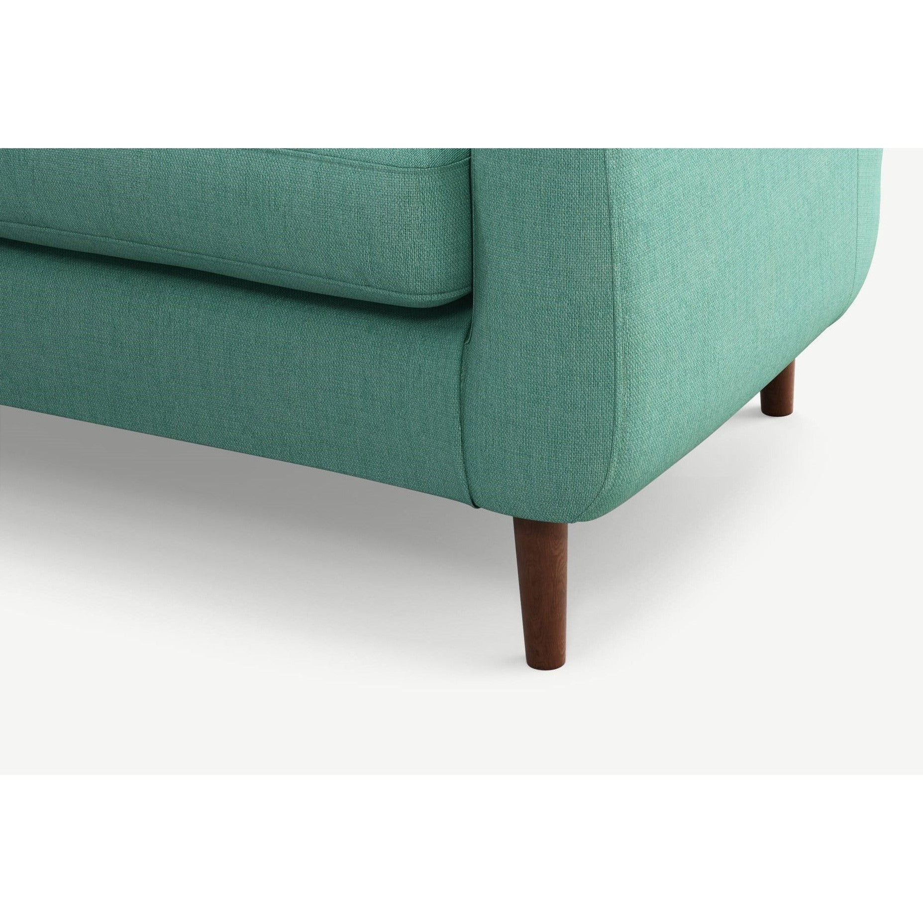 Rene Three Seater in dark legs