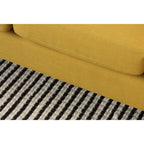 Rene Three Seater in light legs
