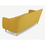 Rene Three Seater in light legs