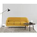 Rene Three Seater in light legs