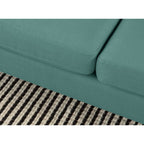 Rene Two Seater in light legs
