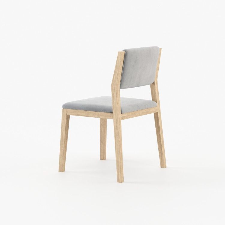 Simple chair with cushion