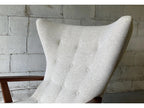 Skive Wingback Lounge Chair & Ottoman