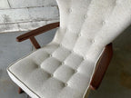 Skive Wingback Lounge Chair & Ottoman