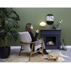 Spur Accent Chair in Teak