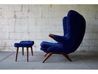 Stockholm Wingback Lounge Chair & Ottoman