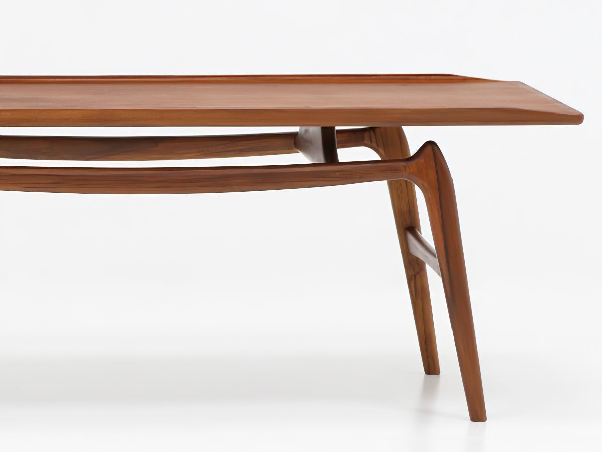 Sulo Surfboard Center Table in Teak