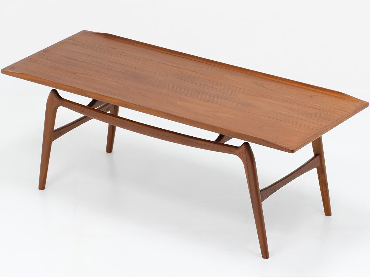 Sulo Surfboard Center Table in Teak