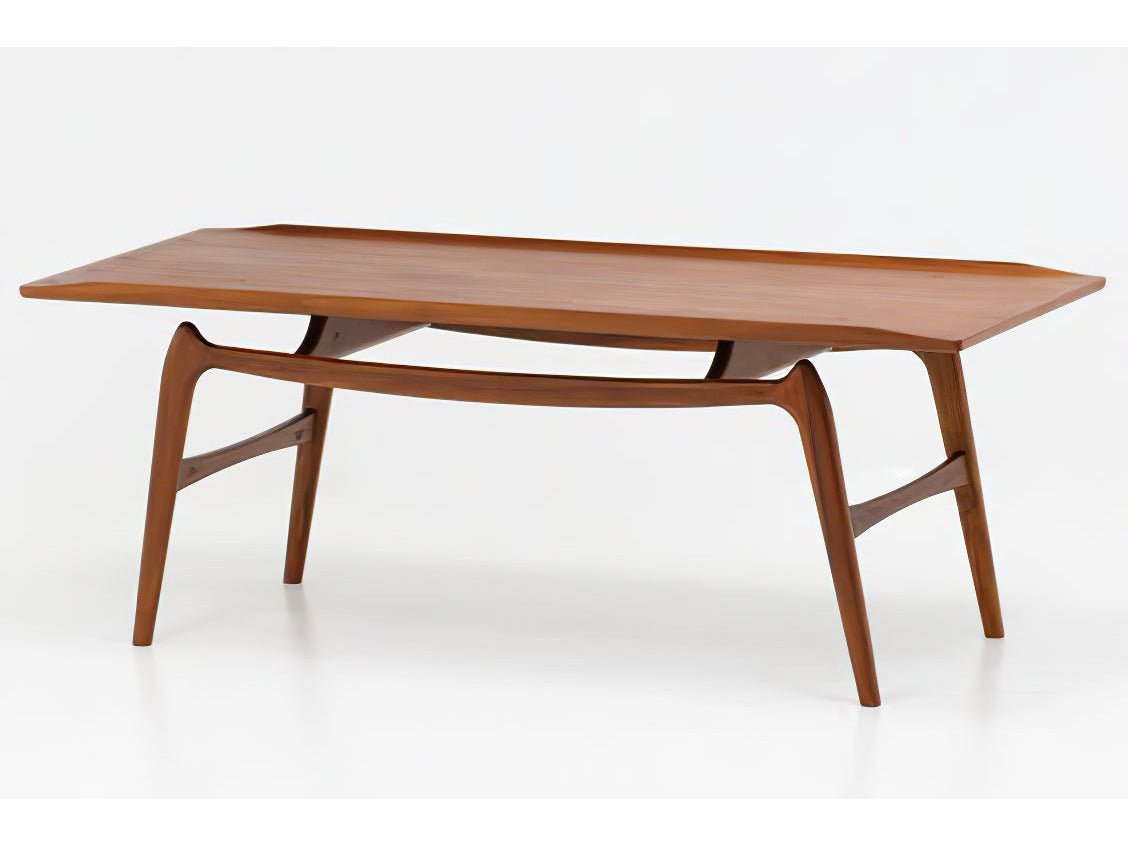 Sulo Surfboard Center Table in Teak