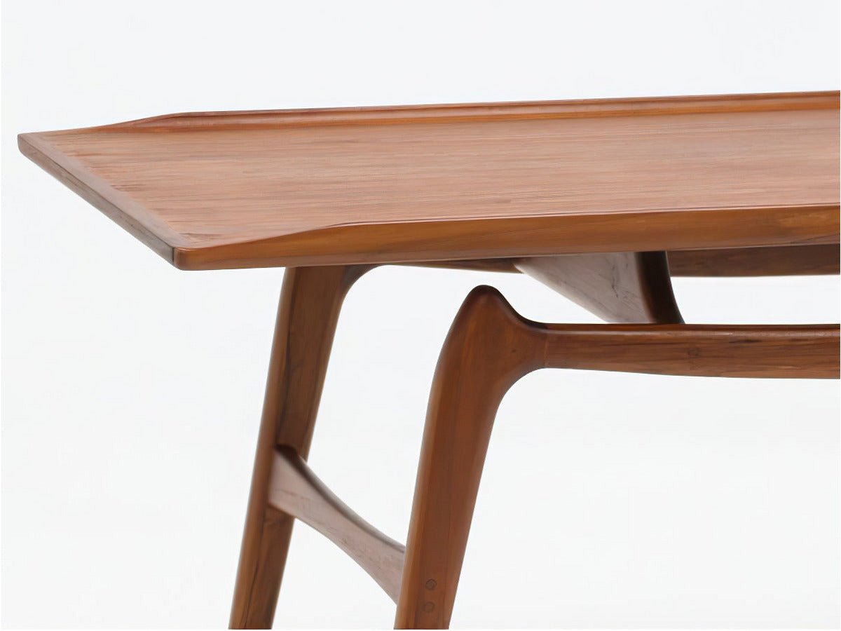 Sulo Surfboard Center Table in Teak