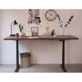 Theai Standing Desk in Mahogany