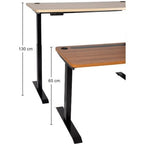 Titan Standing Desk in American Walnut