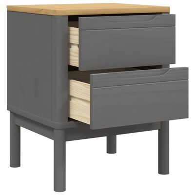 Ubric noir bedside table