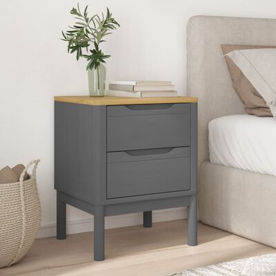 Ubric noir bedside table