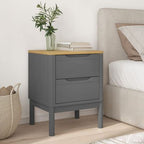 Ubric noir bedside table