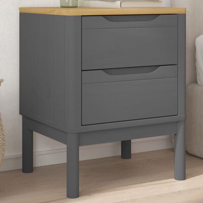 Ubric noir bedside table