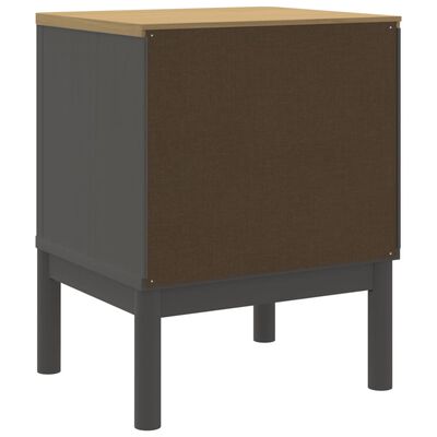 Ubric noir bedside table