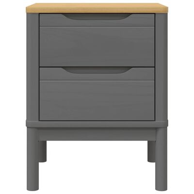 Ubric noir bedside table