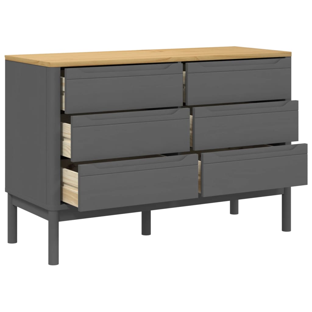 Ubric noir drawers