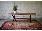Xenia Center Table in Teak