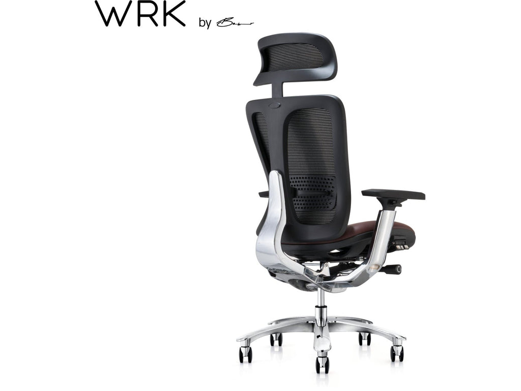 Jade Alder Ergonomic Chair in full Leather